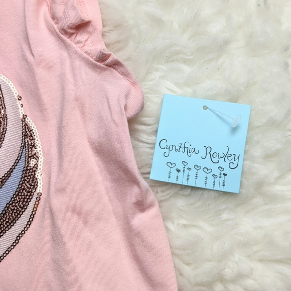 CYNTHIA ROWLEY Unicorn Sequence Ruffle Tank - Picture 4 of 5